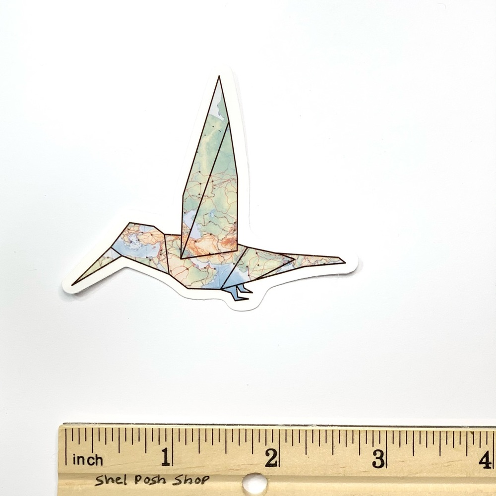 Hummingbird Vinyl Sticker - Picture 2 of 2